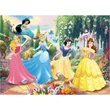 Kép 2/3 - Disney Hercegnők - Mesebeli kert varázsa 2 az 1-ben 60db-os puzzle és színező 50x35cm - Lisciani