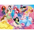 Kép 2/5 - Disney Hercegnők 2 az 1-ben 2x24db-os maxi puzzle és színező - Lisciani