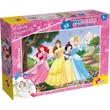 Kép 1/2 - Disney Hercegnők 2 az 1-ben maxi 35db-os puzzle és színező 70x50cm - Lisciani