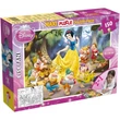 Kép 1/2 - Disney Hófehérke 2 az 1-ben maxi 150db-os puzzle és színező 70x50cm - Lisciani