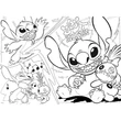 Kép 2/2 - Disney Stitch 2 az 1-ben maxi 24db-os puzzle és színező 70x50cm - Lisciani