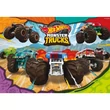Kép 3/3 - Hot Wheels Monster trucks 2 x 60db-os maxi padló puzzle 50x35cm - Lisciani