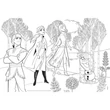 Kép 2/3 - Jégvarázs 2 az 1-ben maxi 2x60db-os puzzle és színező 50x35cm - Lisciani