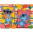 Kép 2/3 - Lilo és Stitch gyümölcsös kaland 2 az 1-ben 48db-os Eco mini puzzle és színező 35x25cm - Lisciani