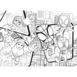 Kép 2/2 - Marvel Spidey 2 az 1-ben maxi 24db-os puzzle és színező 70x50cm - Lisciani