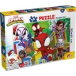 Kép 1/2 - Marvel Spidey és csapata 2 az 1-ben 24db-os puzzle és színező 50x35cm - Lisciani