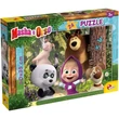 Kép 1/2 - Mása és a medve barátai 24db-os puzzle 50x35cm - Lisciani