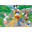Kép 3/5 - Mickey egér 2 az 1-ben 2x12db-os maxi puzzle és színező - Lisciani