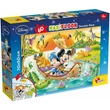 Kép 1/2 - Mickey egér 2 az 1-ben 60db-os maxi puzzle és színező 70x50cm - Lisciani