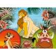 Kép 2/3 - Oroszlánkirály 2 az 1-ben 24db-os Eco mini puzzle és színező 35x25cm - Lisciani