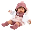 Kép 3/4 - Llorens: Carla 42cm-es síró baba cumival csillagos ruhában