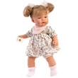 Kép 2/4 - Llorens: Joelle 38cm-es síró baba cumival nyári ruhában