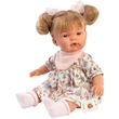 Kép 3/4 - Llorens: Joelle 38cm-es síró baba cumival nyári ruhában