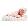 Kép 2/4 - Llorens: Mimi 42cm-es mosolygós baba cumival és babafészekkel