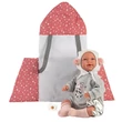 Kép 1/2 - Llorens: Mimi 42cm-es síró baba csillagos babahordozóval