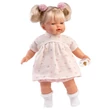 Kép 3/3 - Llorens: Roberta 33cm-es síró baba cumival virágos ruhában