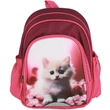 Kép 3/4 - Spirit: Kitty cica mintás lekerekített iskolatáska, hátizsák 24x13x31cm
