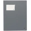 Kép 1/2 - Spirit: Lefűző mappa kártyatartóval szürke színben A4