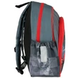 Kép 2/3 - Spirit: Speed Monster piros versenyautó mintás lekerekített iskolatáska, hátizsák 24x13x31cm