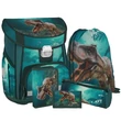 Kép 1/2 - Spirit: T-Rex dinoszauruszos iskolatáska, hátizsák 5db-os szett 38x17x28cm