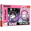 Kép 1/2 - Kuromi és My Melody városi ritmus 160db-os puzzle - Trefl