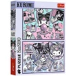 Kép 1/3 - Kuromi varázslatos kalandok 2x200db-os puzzle - Trefl