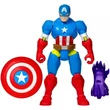 Kép 2/3 - Marvel Mix Mashers: Bosszúállók Amerika kapitány figura kiegészítőkkel - Hasbro