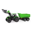 Kép 2/3 - LENA: Worxx Deutz-Fahr Agrotron 7250 TTV traktor pótkocsival dobozban 74cm