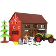 Kép 2/2 - Ackers Ville Farm játékszett traktorral