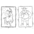 Kép 3/3 - Shrek kifestőkönyv - Trefl
