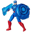 Kép 3/4 - Marvel: Amerika kapitány motorral és pajzs kilövővel - Hasbro