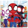 Kép 4/4 - Luna: Spidey és barátai mintás 3x20db-os mágneses puzzle