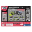 Kép 2/2 - Science & Play: Mechanikai műhely - Kétszintes autószállító építőkészlet - Clementoni