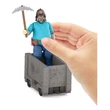 Kép 5/6 - Minecraft A Film - Steve és a bányakocsi játékszett - Mattel