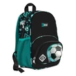 Kép 1/2 - St.Right Neon football focis iskolatáska, hátizsák BP70 32x22x11,5cm
