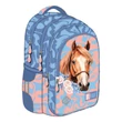 Kép 1/2 - St.Right Romantic Horse lovas iskolatáska, hátizsák BP58 40x28x18cm
