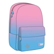 Kép 1/2 - St.Right Rózsaszín-Kék Gradien iskolatáska, hátizsák BP33 40x31x17 cm
