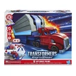 Kép 1/4 - Transformers Earthspark: Optimus Prime Battle Trailer játékkészlet - Hasbro