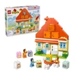 Kép 1/8 - LEGO® DUPLO®: Bluey™ családi háza memóriajáték (10459)