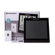 Kép 9/12 - Bresser TemeoTrend JC LCD RC időjárás állomás (falióra), fekete - 73267
