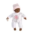 Kép 3/5 - Llorens: Cuca síró afroamerikai kislány baba 30 cm (30012)