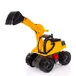 Kép 1/5 - LENA: Óriás exkavátor sárga/fekete 63cm