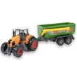 Kép 4/9 - Farm Set: Mezőgazdasági traktor utánfutóval négyféle változatban 22cm