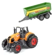 Kép 5/9 - Farm Set: Mezőgazdasági traktor utánfutóval négyféle változatban 22cm