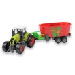 Kép 6/9 - Farm Set: Mezőgazdasági traktor utánfutóval négyféle változatban 22cm