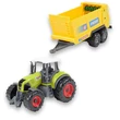 Kép 9/9 - Farm Set: Mezőgazdasági traktor utánfutóval négyféle változatban 22cm