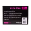 Kép 14/16 - Levenhuk Zeno Vizor HR4 fejre rögzíthető, tölthető nagyító - 72614