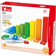Kép 1/3 - Kezdő matek 119 építőkocka + 10 kártya | 119 db építőkocka | építőjáték készlet | WANGE 510