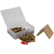 Kép 1/5 - Bézs tetőelemek | építőkocka készlet | 150 db építőkocka | Q-BRiCKS®
