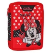 Kép 1/2 - Must: Disney Minnie egér 2 rekeszes töltött tolltartó